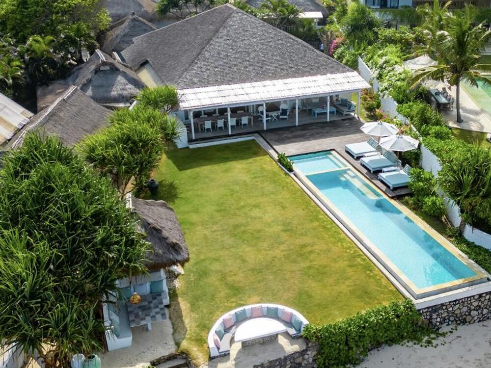 The house from above
